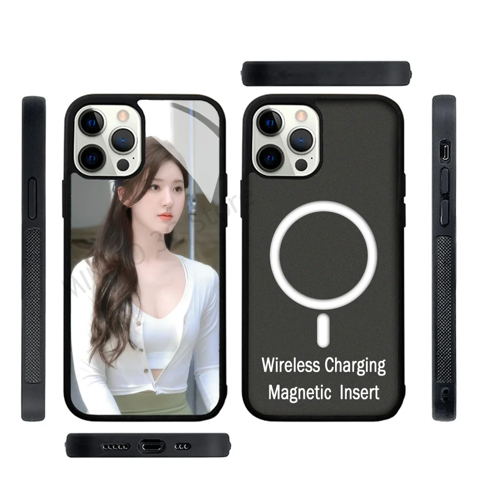 

Chinese Actress Lusi Zhao Phone Case Strong Magnetic For IPhone 15 14 13 Pro Max 11 12 Mini For Magsafe