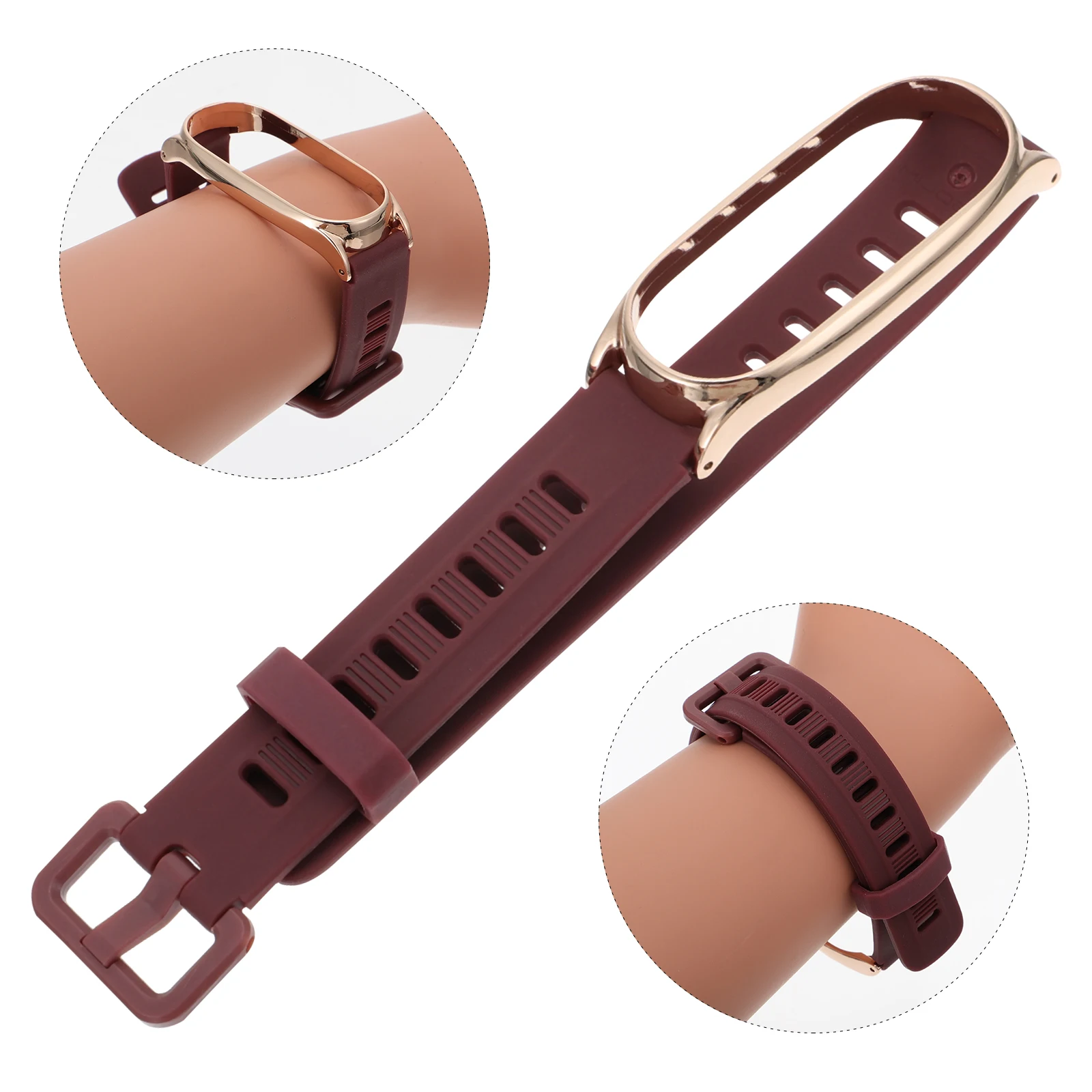 

TPU Watchb Smart Watch Replacement Wristb s Watch B Adjustable Durable Soft Comfortable Silicone Bracelet
