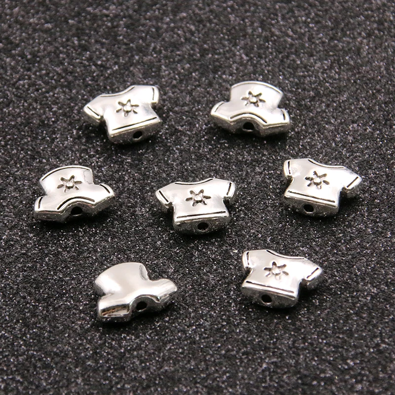 10Pcs 2 Style Bikini Small Hole Bead Spacer Clothing Pants Charms For DIY Necklace Bracelets Jewelry Handmade Making