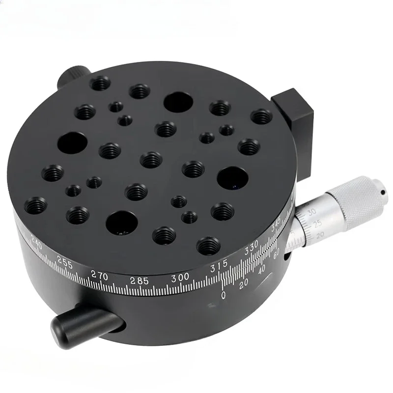 PT-SD206 Manual Rotary Table 360 Degree Rotary Table Manual Indexing Disc R Axis Slide Table