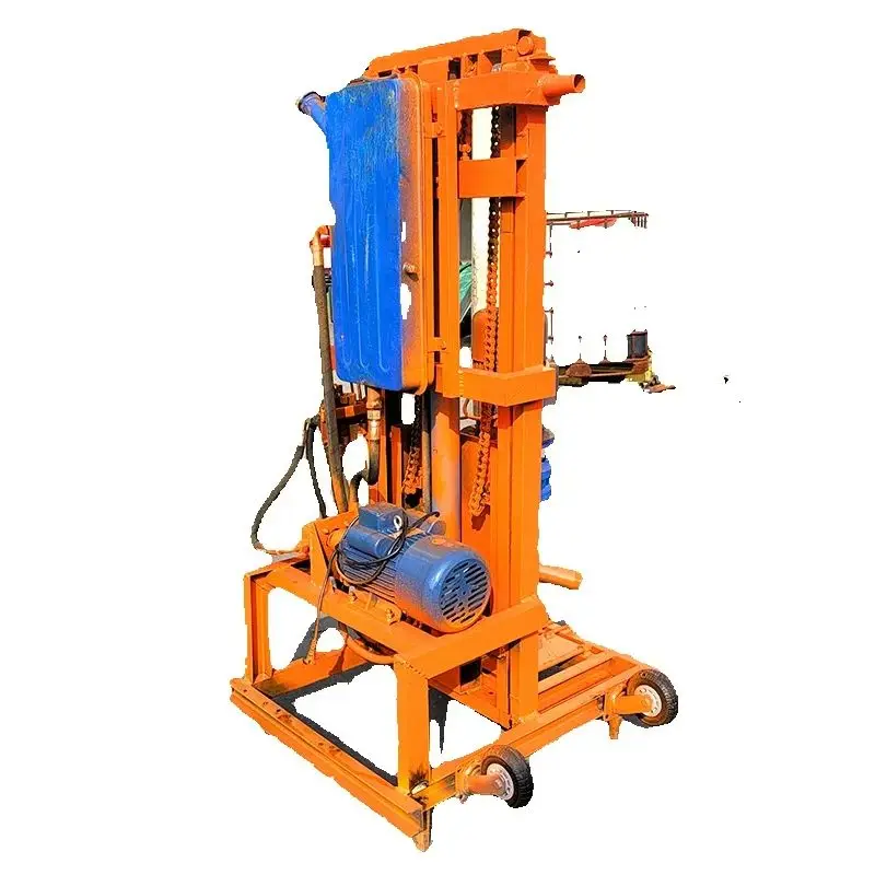 

Индивидуальная версия одной человека, машина для бурения водяных скважин RLD-100E Электрическая буровая установка для водяных скважин