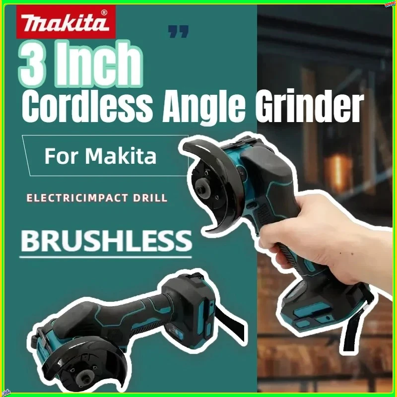 

Makita 3 Inch Mini Angle Grinder Power Tool Cutting Circular Cordless Electirc CUT OFF Saw Power Tool