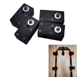 For Fanatec V3 CSL Pedal Connect to Playseat Challenge Frame Mounting Buckle Clamps Fixing Accessory Connector Kit