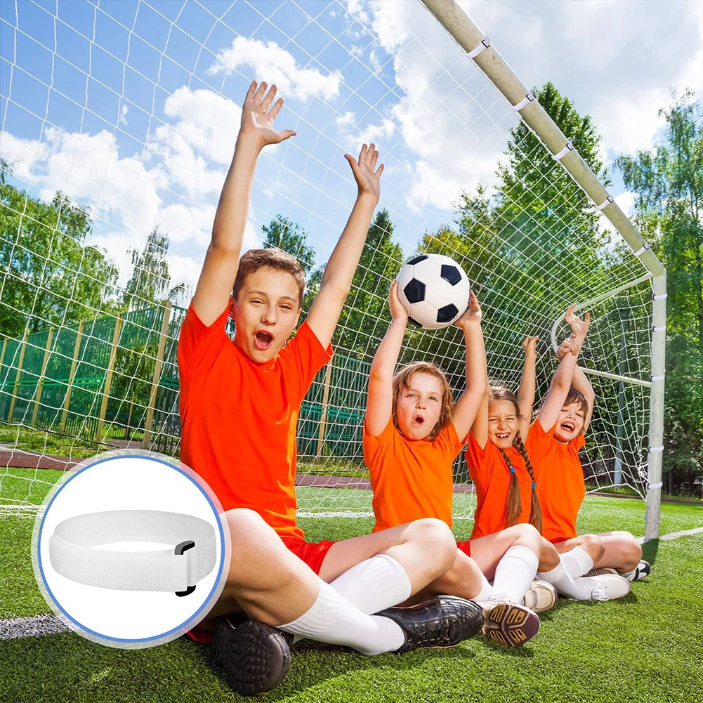 

10Pcs Soccer Net Straps Adjustable Soccer Net Strap Buckle Design Football Awning Strap Football Net Clips for Soccer Training
