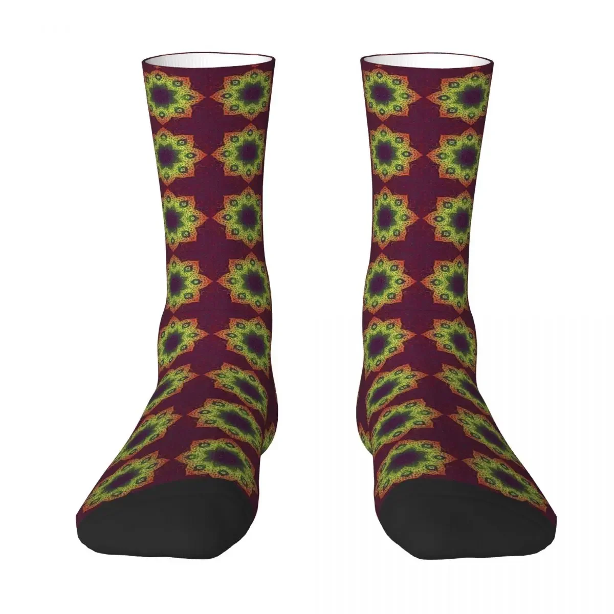 

Hindi And Moroccan Tile Had A Baby Socks Harajuku Sweat Absorbing Stockings All Season Long Socks for Man Woman Birthday Present