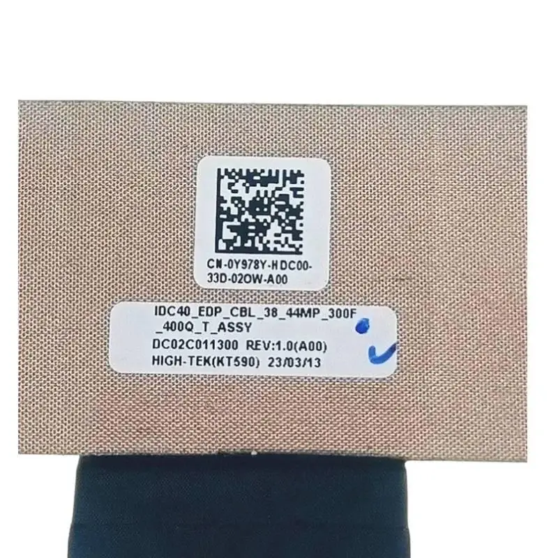 

LCD Cable For Latitude 7440 7440 IDC40 EDP 38 44 MP 300F 400Q DC02C011300 Y978Y 0Y978Y (*:*)