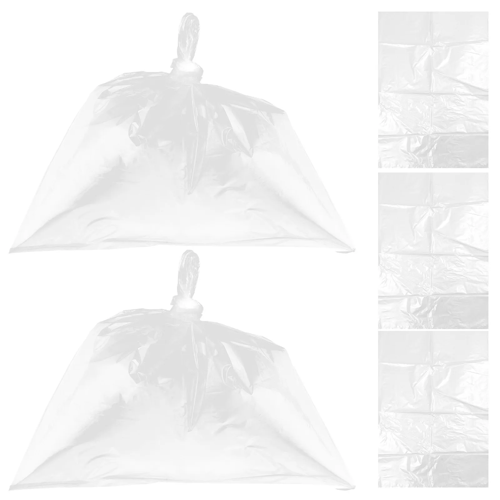 5Pcs Moisture Proof Plastic Bags Transparent Furniture Dust Cover Thickened Home Appliances Wrapping Bags Furniture Moving