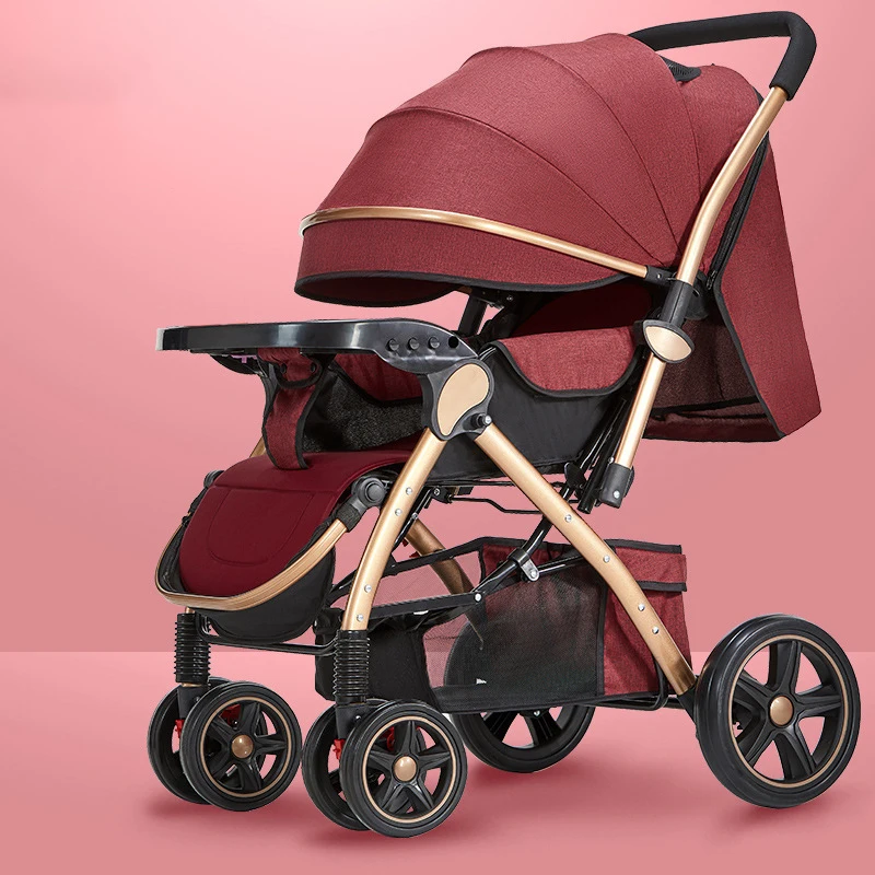 Stroller - Full-Size Single-to-Double Stroller System - Toddler Seat, Bug Shield, Rain Shield, and Storage Bag Included
