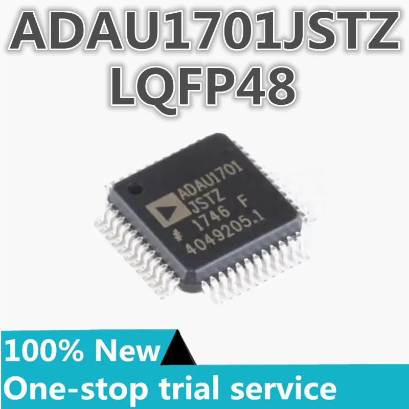 2-100PCS %New stock ADAU1701JSTZ ADAU1701  LQFP48 audio processor chip IC
