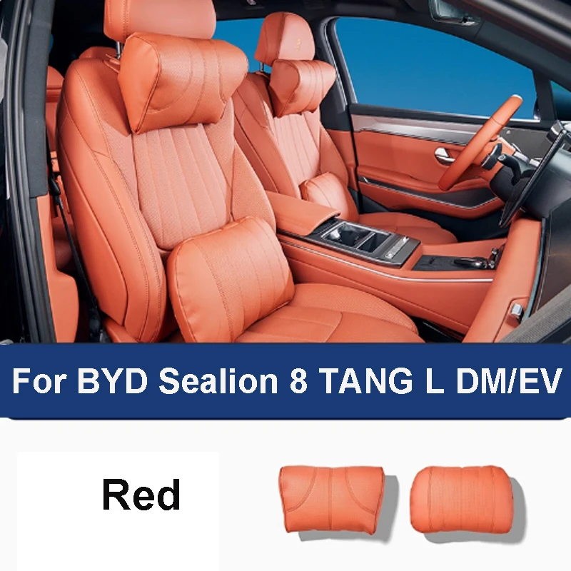 ل BYD سيليون 8 تانغ L DM/EV 2025-2026 سيارة الرقبة الخصر حماية وسادة لينة دعم مريحة تنفس ملحق #5