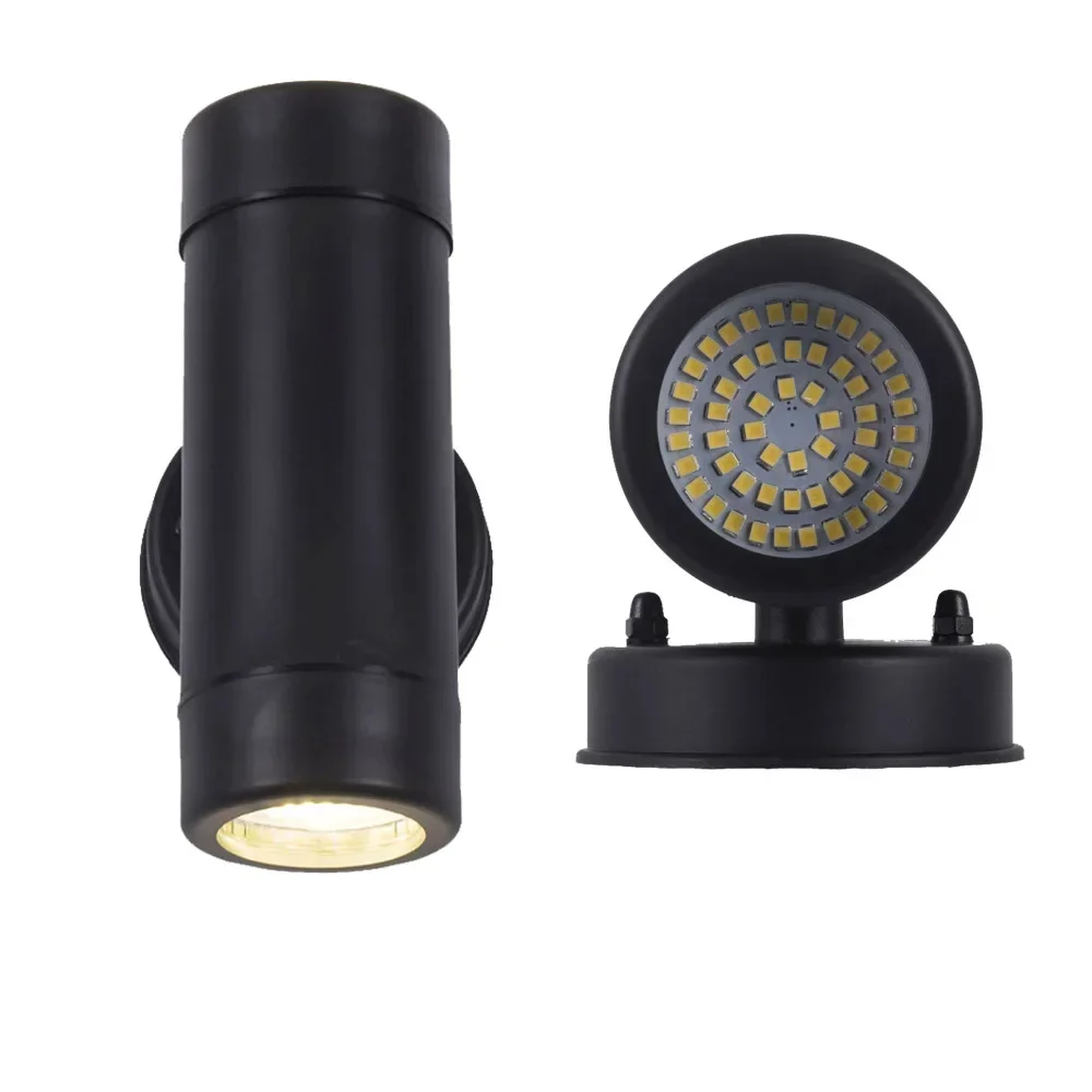 

LED Wall Lamp Outdoor IP65 Waterproof GU10 Upper Lower Lighting Porch Courtyard Lights Indoor and Outdoor Decorative Wall Lamp