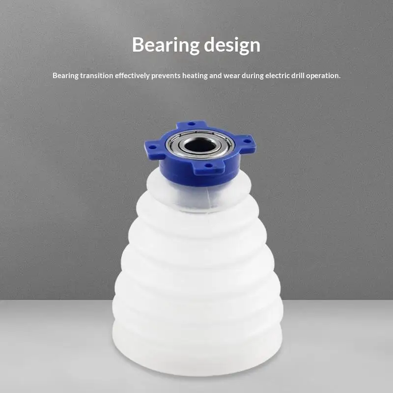 【CCA】Electric Drill Dust Cover Thick Durable Wear Resistant Dust Proof For Home Wall Hammer Drilling DIY Hole-drilling Projects