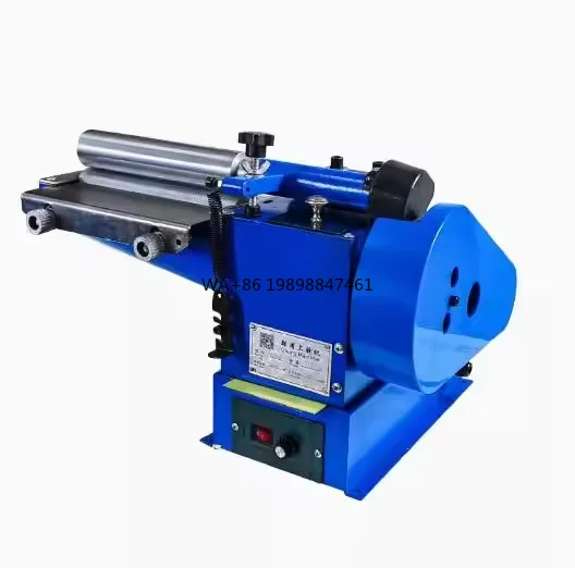 

Electric Paper Machine Cardboard Sheet Gluer for Shoe Making Leather Gluing with Film Belt Case Bag Barrel