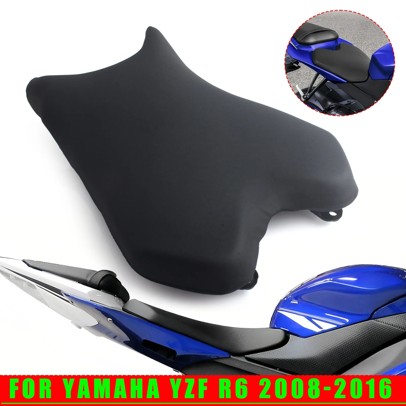 For YAMAHA YZF R6 2008-2016 Front Rider Driver Seat Cushion 2009 2010 211 2012 2013 2014 2015 - view 3