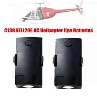 Orginal RC ERA  C138 BELL 206 Helicopter 7.4V 350mAh LiPo Battery for C138 BELL206 RC Helicopter Spare Parts