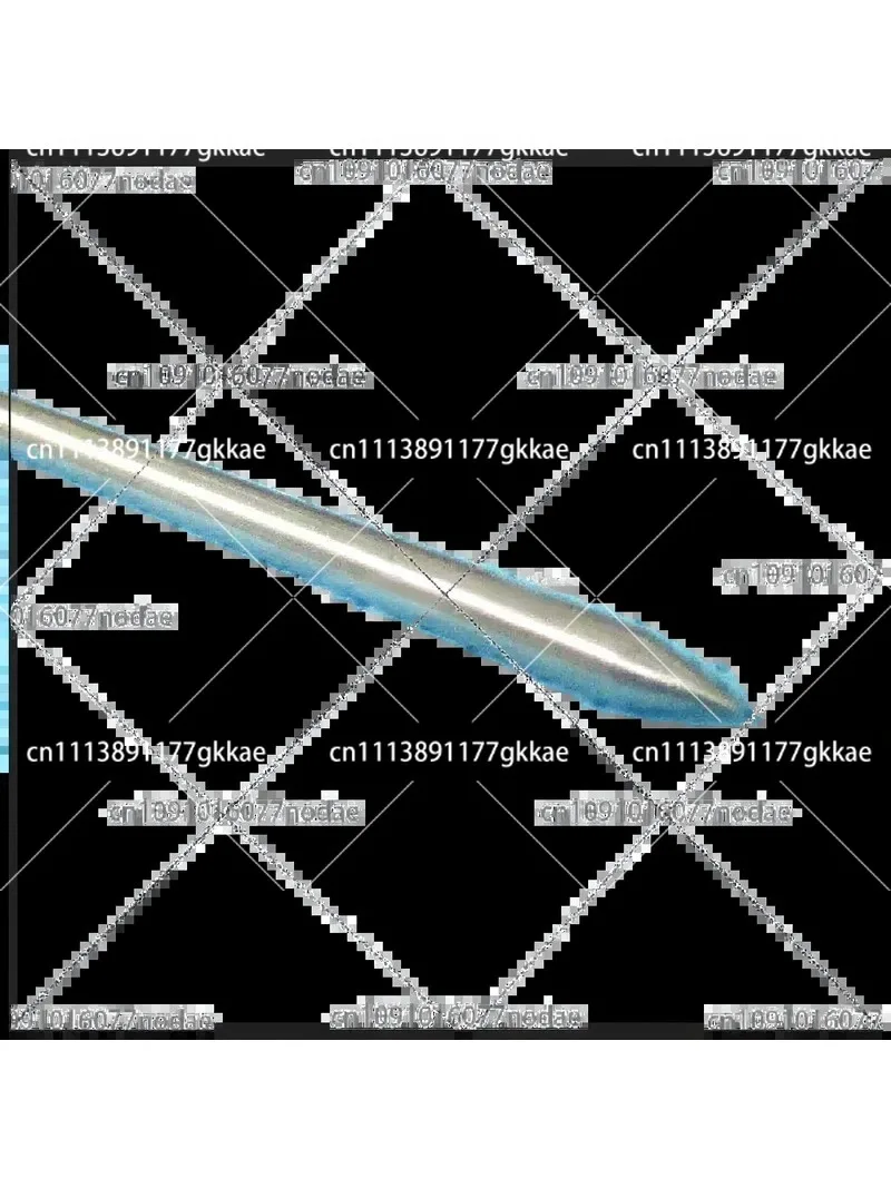 Food Grade PT100 Temperature Sensor Probe with 6ft Cable, Stainless Steel Needle Thermal Resistance Detector for Liquid and Food