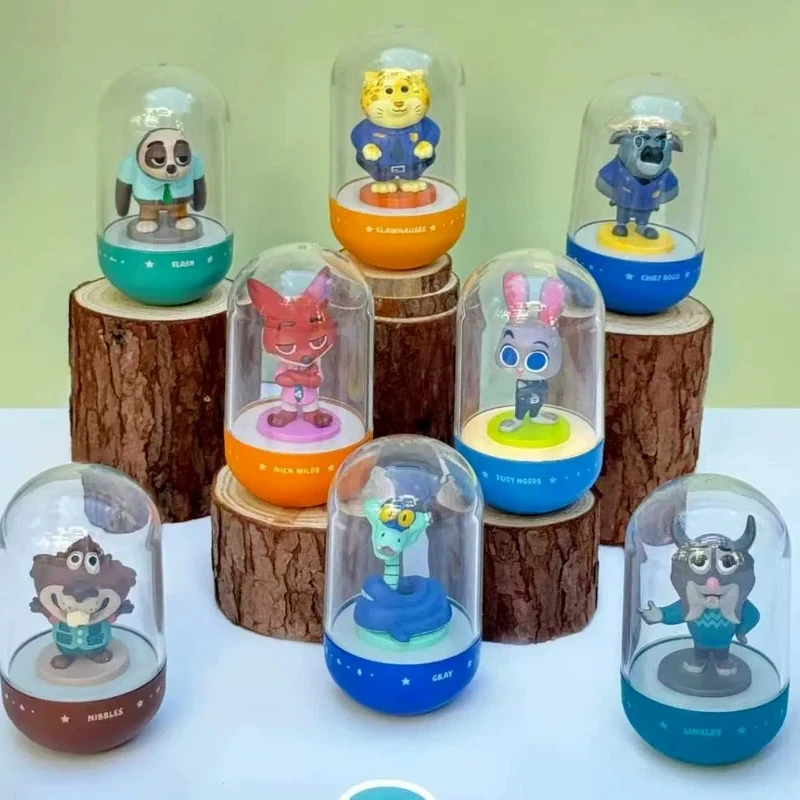 

Zootopia 2 Nightlight Blind Box Nick Judy Trendy Plaything Home Glowing Display Xmas Gift Toy Collectible Figure For Fan Lovers