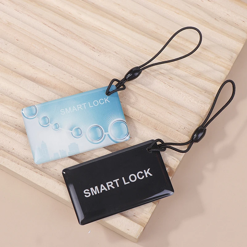 

10Pcs 13.56Mhz IC Card for Tuya TTlock BLE Smart Digital Door Locks, Small RFID Fingerprint Unlocking Cards for Electronic Secu