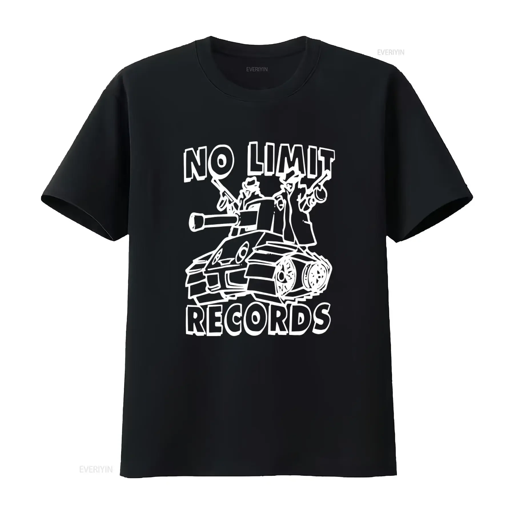 Vintage 2000s No Limit Records T Shirt Bold Design Retro Appeal Perfect for Hip Hop Fans vintage Washed Slightly homme