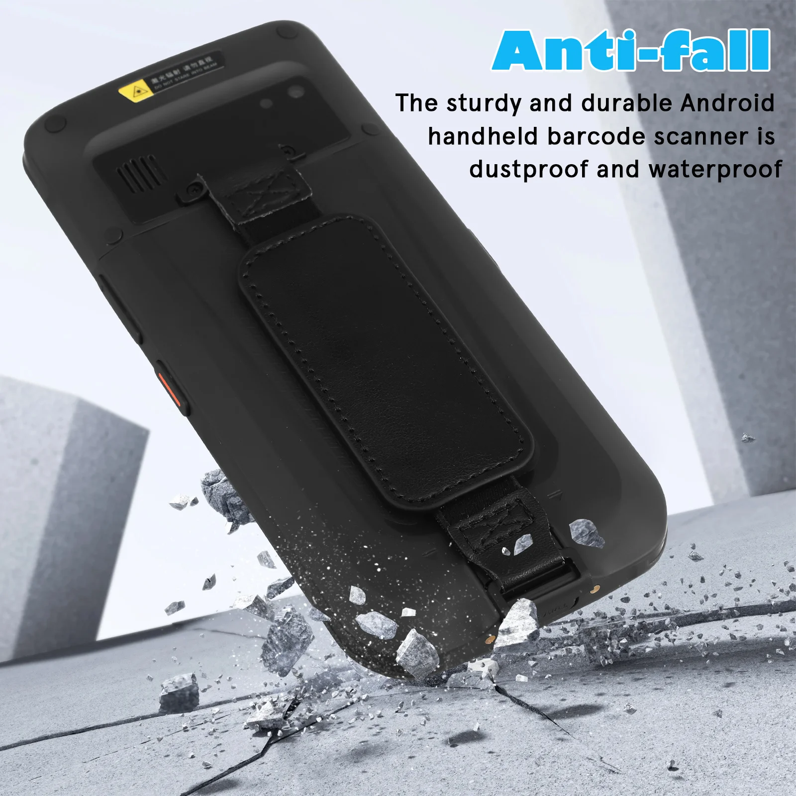 Escáner de código de barras resistente, 4GB de RAM, 64GB de almacenamiento, pantalla de 6 pulgadas, almacén, inventario, logística, herramienta de escaneo de ordenador móvil portátil