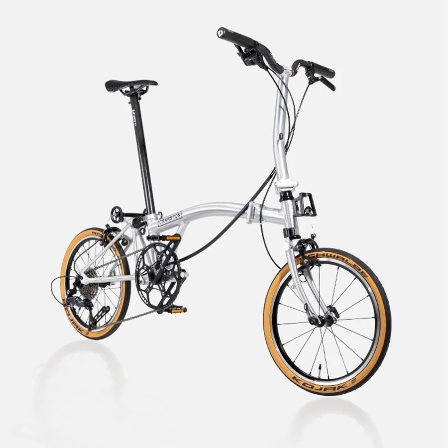 S9 16 inch aluminum alloy frame 9 speed tri-fold bicycle S /Y BAR lightweight foldable bike 8.5kg folding bicycle