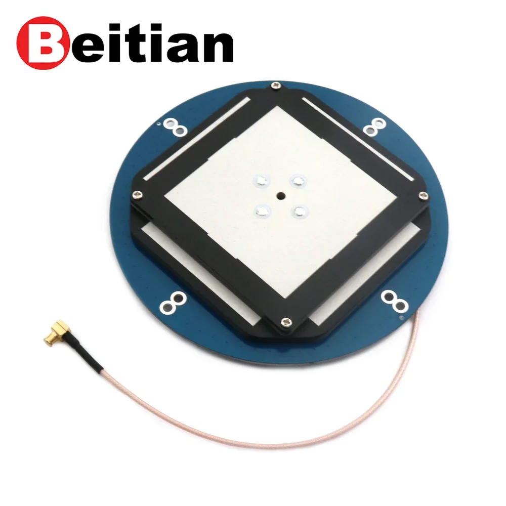 متوفر في المخزون Beitian GLONASS L1L2 GALILEO E1E5b BDS B1B2B3 GPS L1L2 عالي الدقة مكاسب عالية ممتازة GIS CORS RTK OEM GNSS هوائي