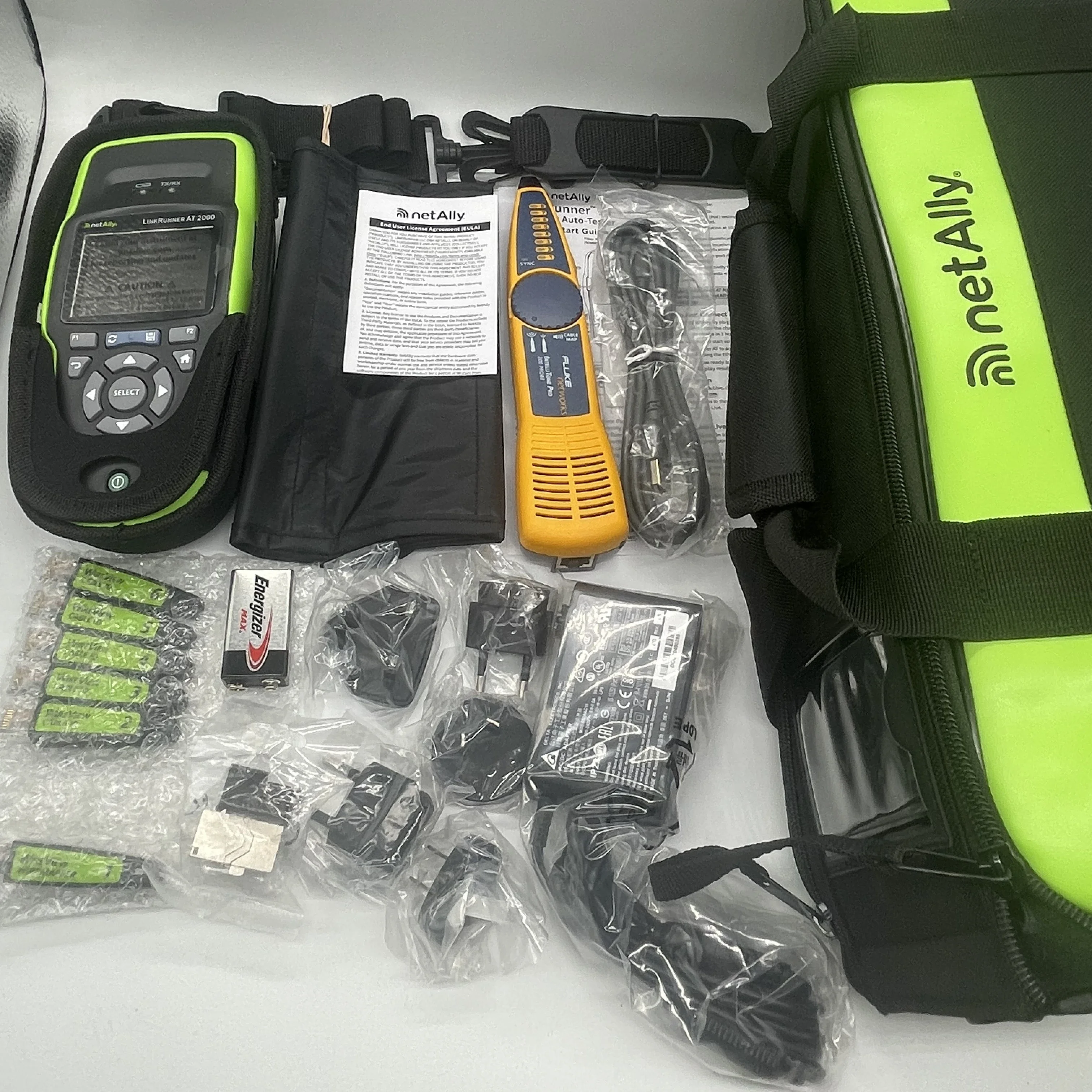 NETSCOUT  TinkRunner at 2000 KIT Smart Auto Network Tester LinkRunner G2 Android-based