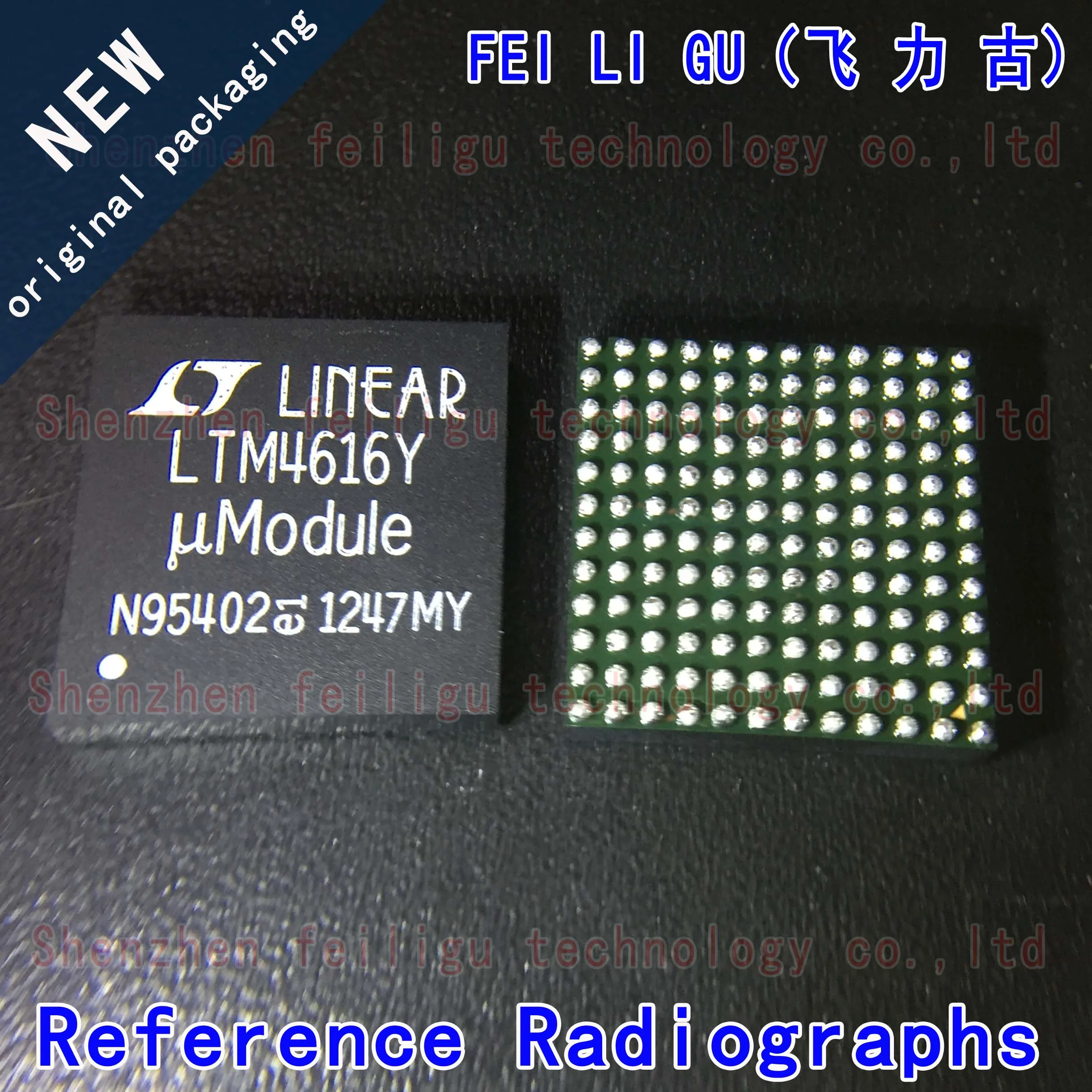 1 ~ 10 Stuks 100% Nieuwe Originele Ltm4616ey Ltm4616iy Ltm4616mpy Ltm4616y Ltm461616 Pakket: Bga144 DC-DC Power Chip