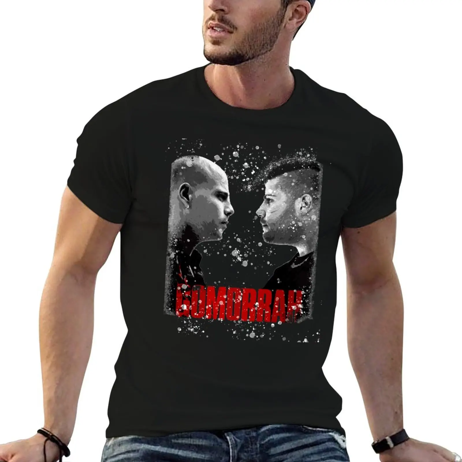 Gomorra Gennaro Savastano T-Shirt cheap stuff kawaii clothes boys animal print clothes for men