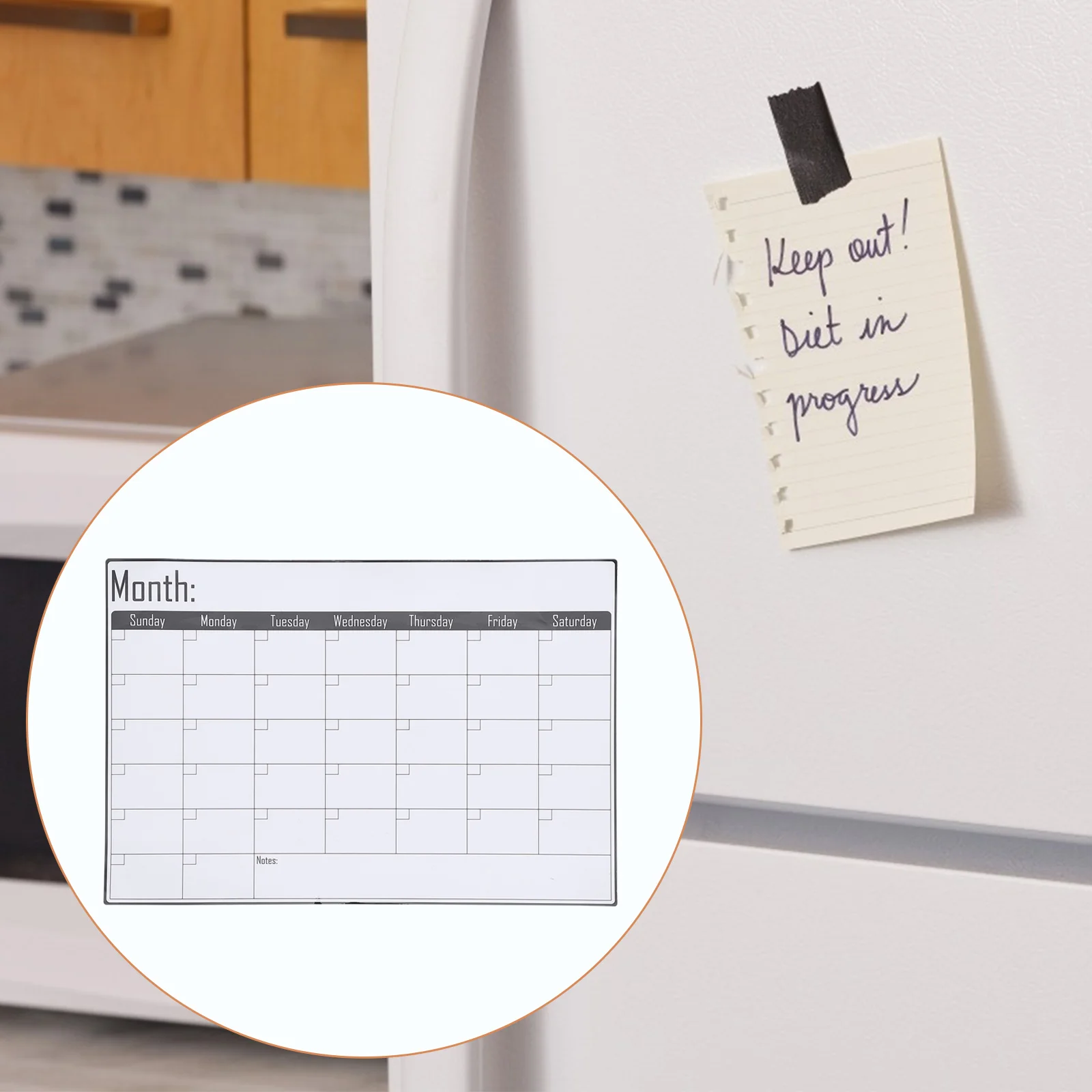 

Monthly Schedule Home Message Board Whiteboard Removable Note Magnetic Nano Coating Erasable Reminding Plan Table