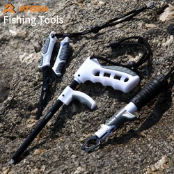 Fishing tongs, fish lip clip set, fishing remover, multi-function fishing tool, suitable for saltwater, fresh water, ice fishing