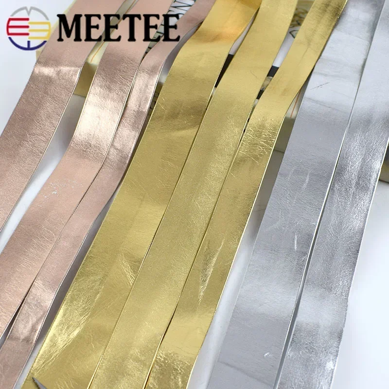 5Meters 5-50mm Synthetic PU Leather Ribbon Trimming Bag Hair Bow Cords Ropes Webbings Bias Binding Tape DIY Clothing Accessories