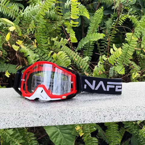 NAFEIB 오토바이 고글 모토크로스 안경 오프로드 헬멧 MX 모토 먼지 자전거 ATV 스키 야외 스포츠 유리 스쿠터 Googles 마스크