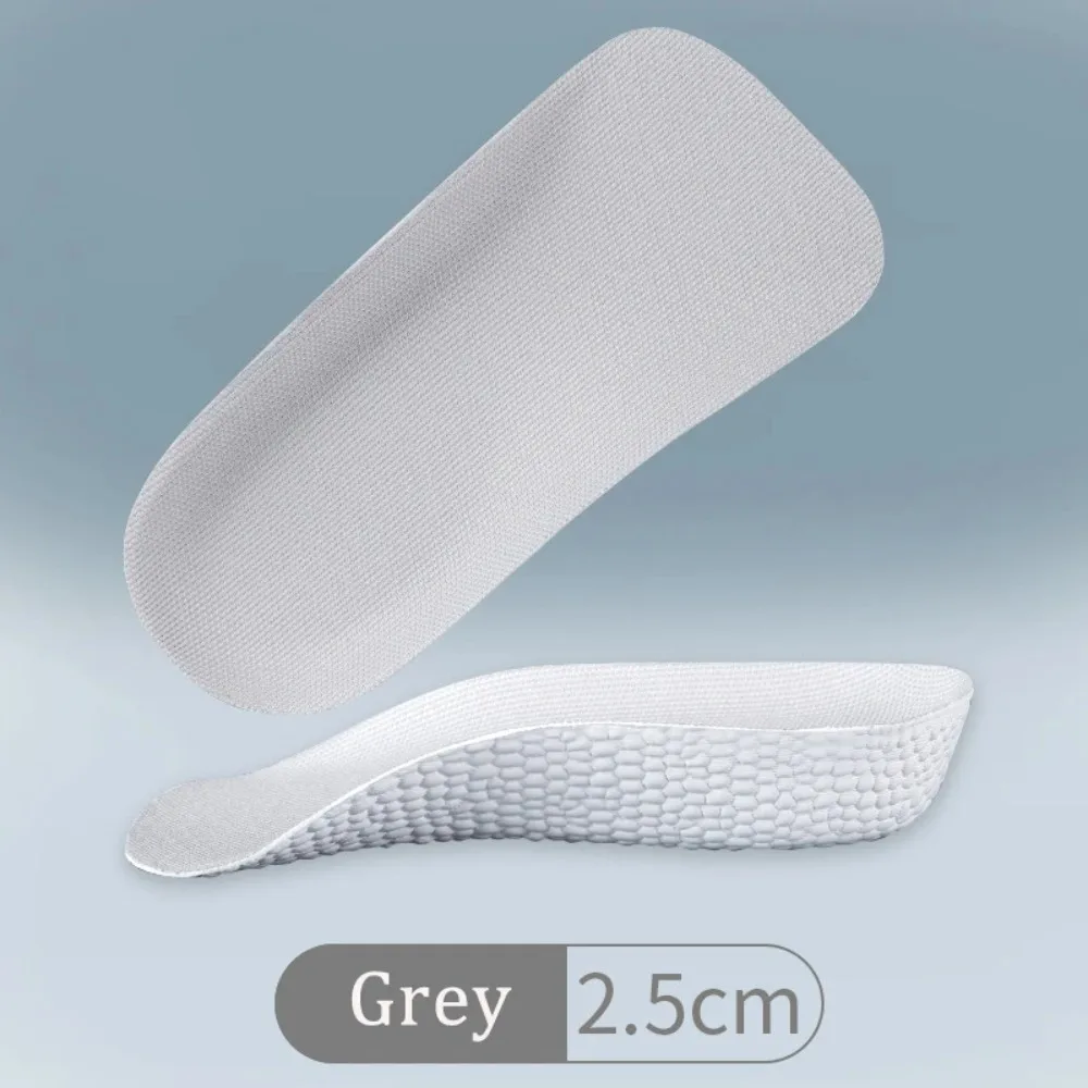 New Breathable Invisible height Insole Convenient to Use Durable Half Insole Arch support Increasing Half Insole for Men Women