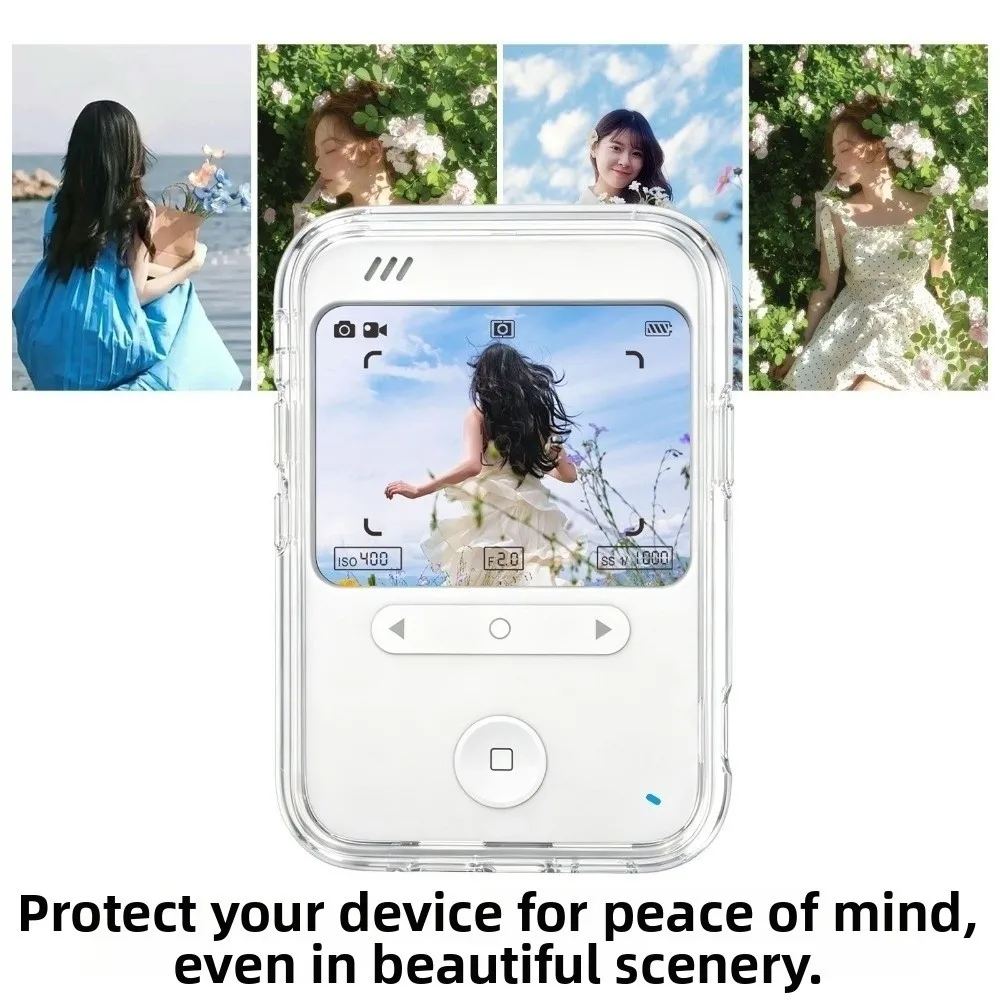 TPU Camera Protective Case Transparent Drop Resistant Camera Cover Soft Shell Shock Resistant Camera Soft Case For Godox C100