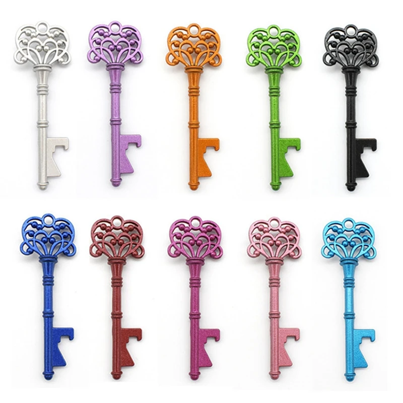 1PCS Antique Bottle Opener Key Opener Keyring Keychain openers