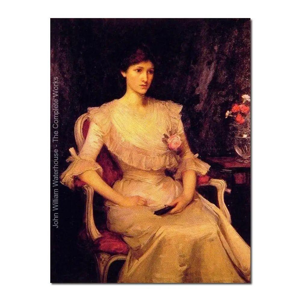 Miss Margaret Henderson by John William Waterhouse paintings For sale Home Decor Hand painted High quality