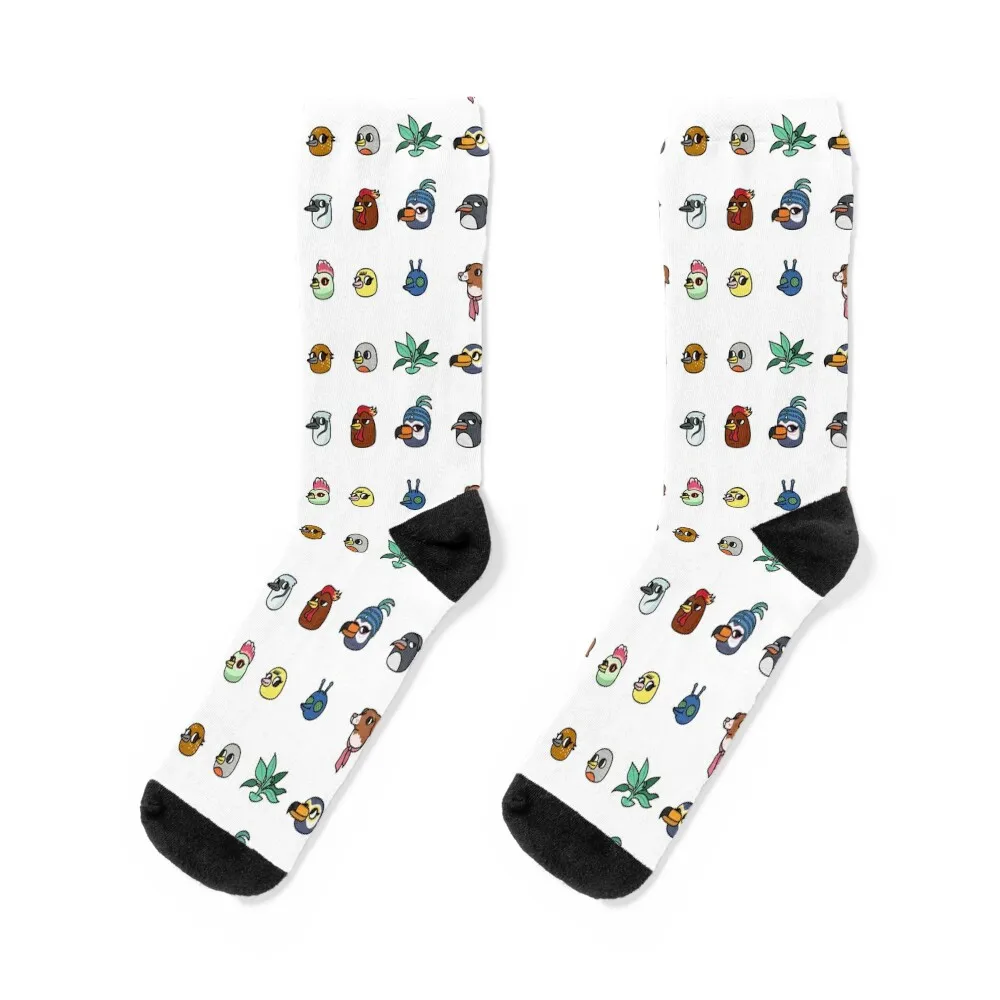 Tuca and Bertie Socks kawaii Non-slip floral halloween Socks Woman Men's