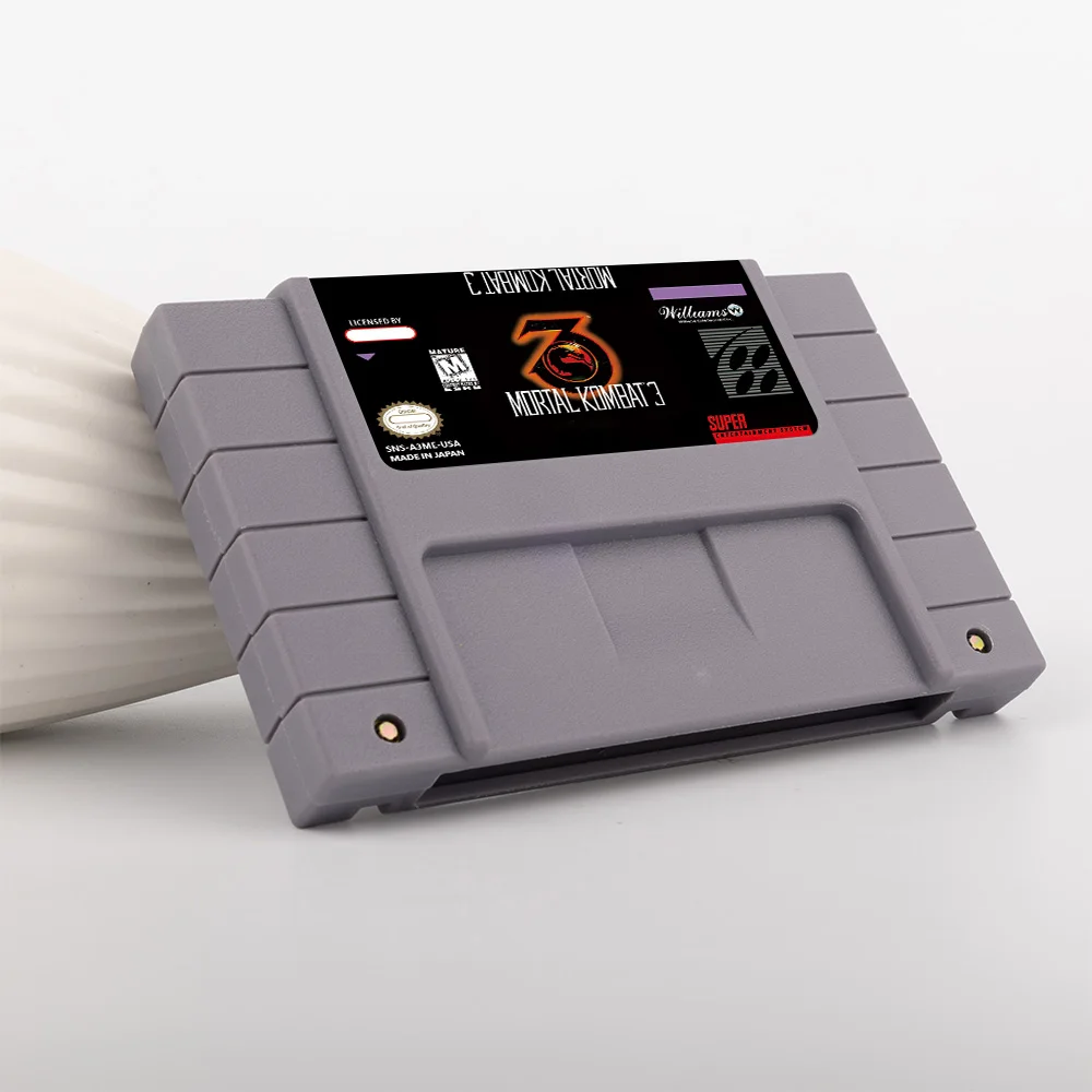 لعبة Mortal Kombat 3 Action لعبة SNES 16 بت لنظام Nintendo USA NTSC #1