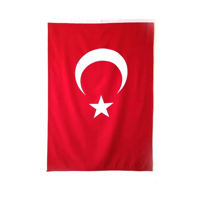 Turkish Flag + Kalpaklı Atatürk Turkish Flag 50x75 cm Outdoor weathering, Wall Decor, can be hung,