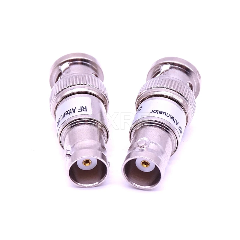 JX BNC Attenuator 2W DC-6GHz Coaxial Fixed Attenuators 1dBi 2dBi 3dBi 5dBi 10dBi 20dBi 30dBi Frequency BNC Fixed Connectors