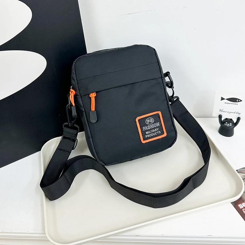

New Men's Casual Crossbody Bag - Classic Versatile Durable Lightweight Suitable For Business Commuting Single-Shoulder Bag