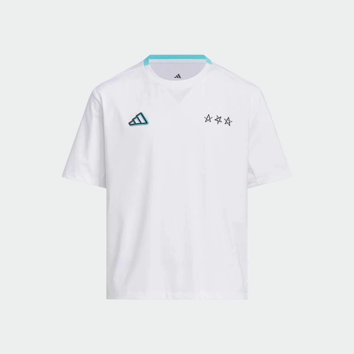 Adidas genuine summer edition children's breathable sports loose short sleeved JM3453