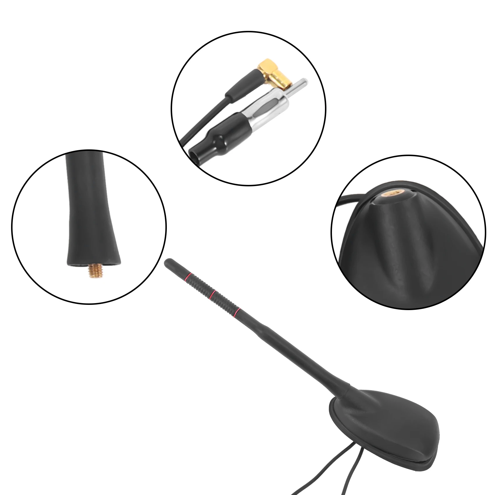 

AEA0-Antenna Car Car Antenna DAB+GPS+FM Antenna Active Amplified Roof Mount Waterproof Dustproof Universal Auto Accessories