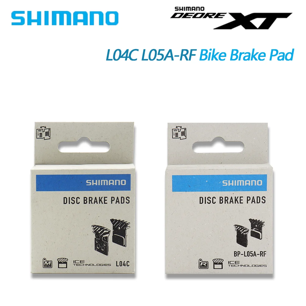 SHIMANO DEORE XT L04C L05A Road Bicycle Disc Brake Pads Ice Tech Cooling Fin for Ultegra R9170 R8070 R7070 RS805 RS505 XTR