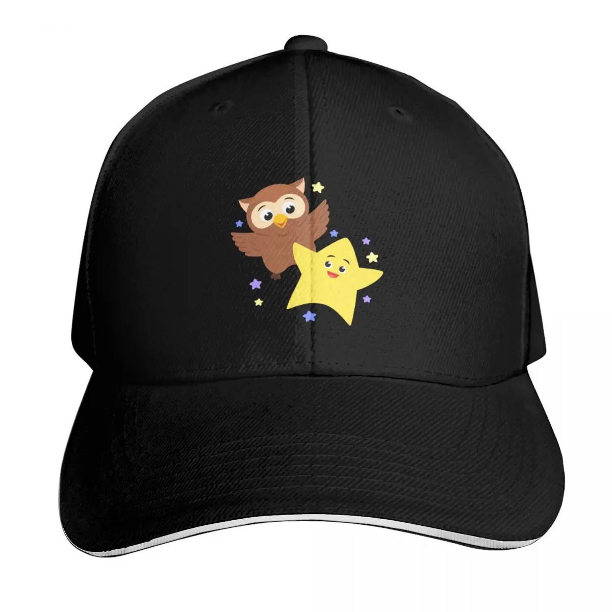 

Twinkle Twinkle: Owl & Star Baseball Cap Sports Cap Anime Hat Hat men Brand Man cap Baseball For Men Women's
