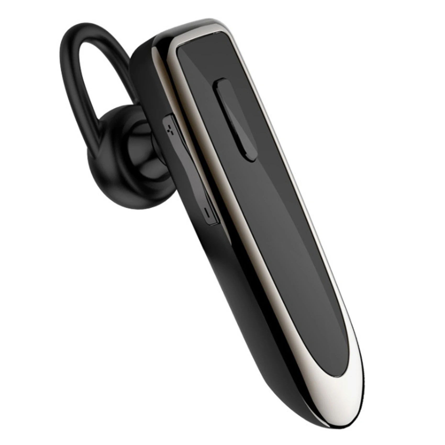 Bluetooth Wireless Headset V5.0 HD Call Hands Free Bluetooth Headset for Cell Phone Driving Business Office Silver