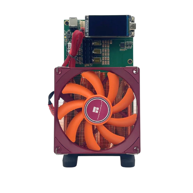

NerdQaxe++ 4.8TH/s 75W ASIC Miner BTC Miner Open-Source New Fans NerdQaxe 4.8T
