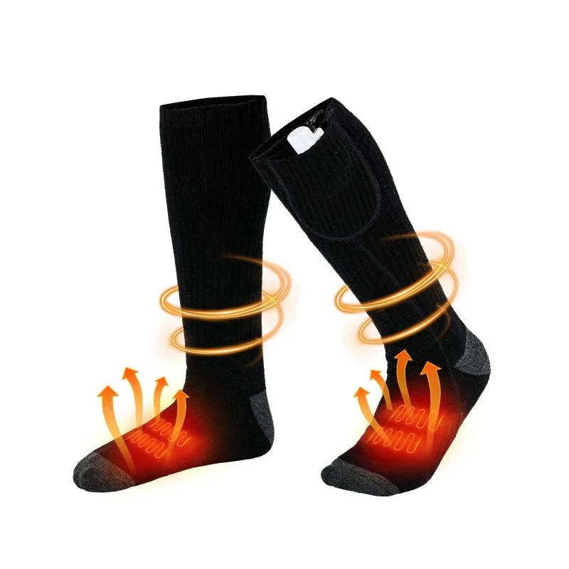 

Wholesale Cold Weather Customize Electrical Warming Rechargeable Footwarmer Heated Socks
