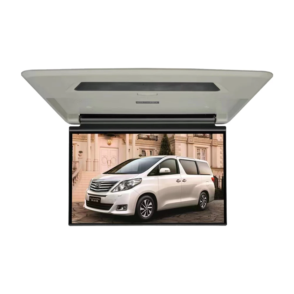 

Bluetooth Roof Monitor HD Resolution IPS Screen Android 9.0 OS USB MP5 SD 1080P